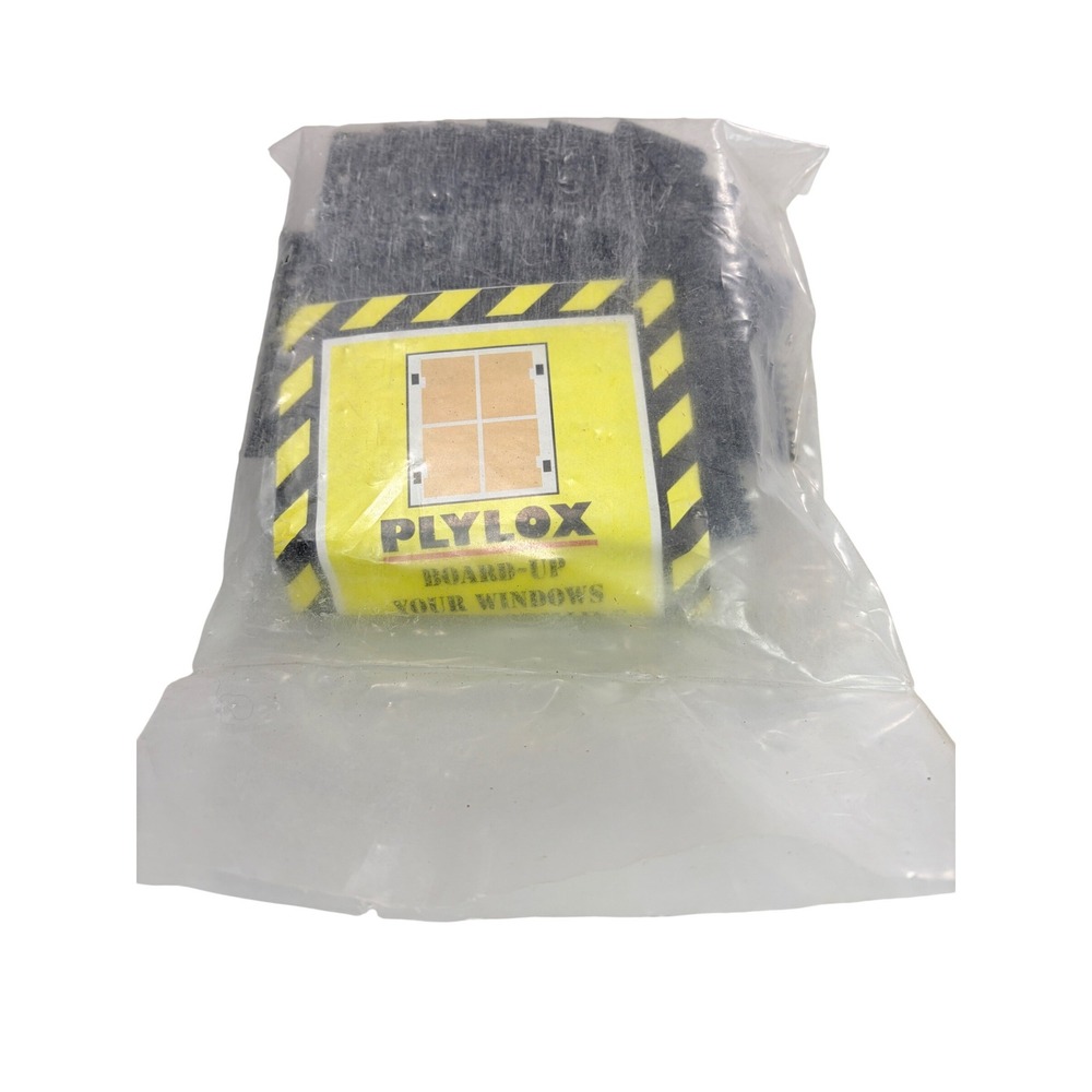 New Sealed PLYLOX Board Up Window Clips 20 Pck Hurricane Storm Plywood Mount USA